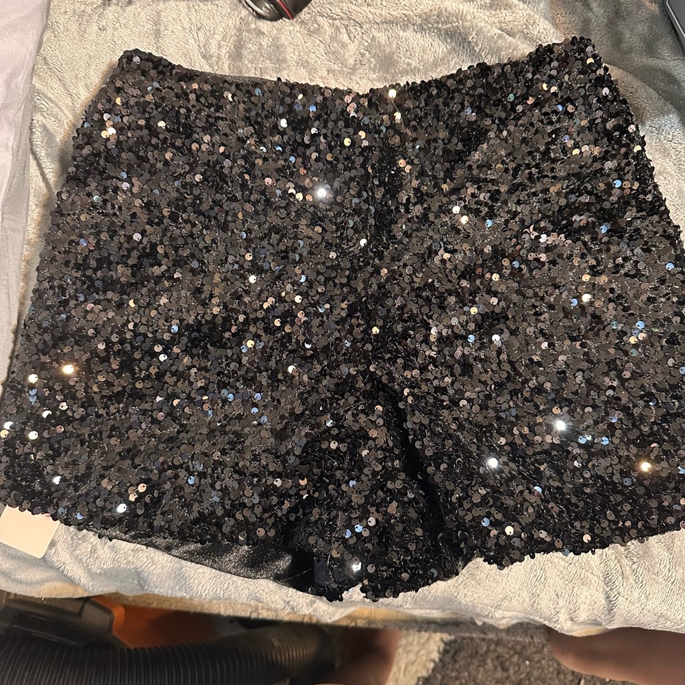 Sequin Shorts
